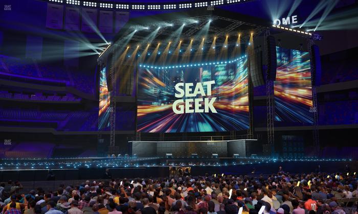 Caesars Superdome - Section Floor Ada Seat View