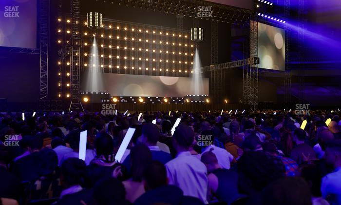 Caesars Superdome - Section Floor B Seat View