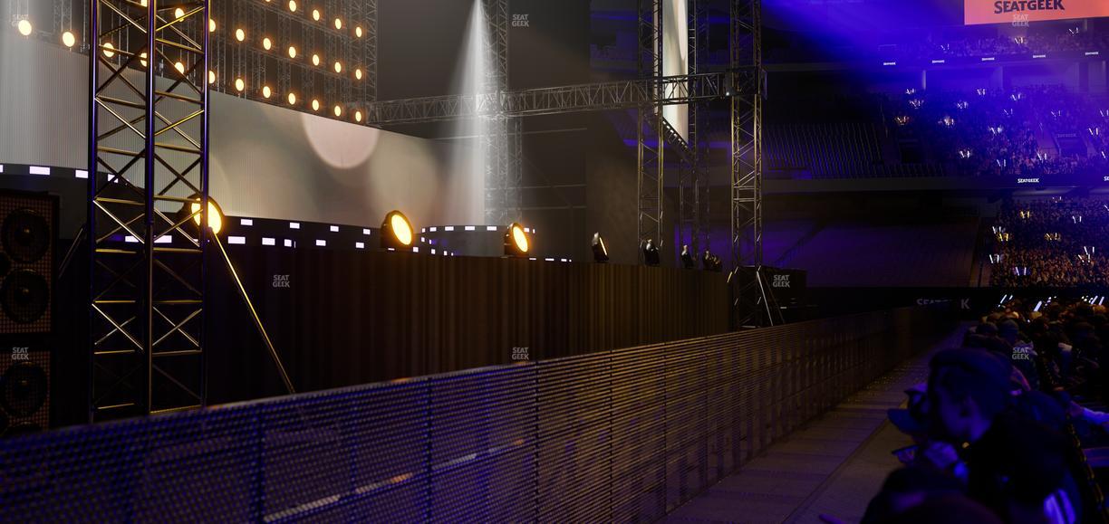 Caesars Superdome - Section Floor B Seat View