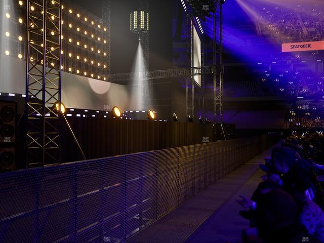 Caesars Superdome - Section Floor B Seat View