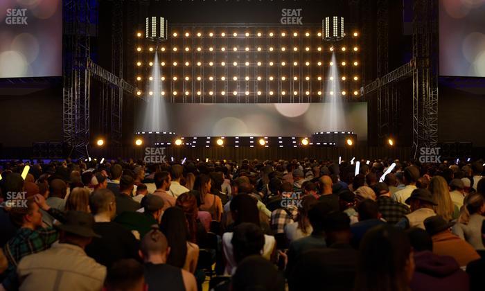 Caesars Superdome - Section Floor C Seat View