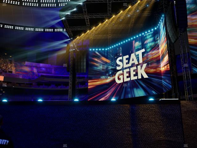 Caesars Superdome - Section Floor C Seat View
