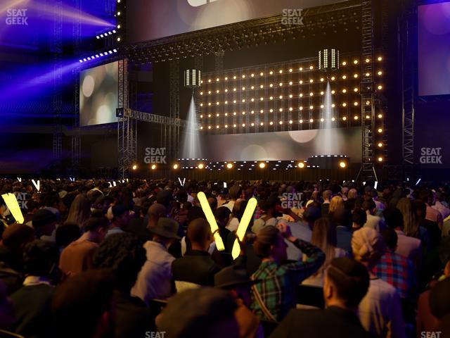 Caesars Superdome - Section Floor D Seat View Caesars Superdome - Section Floor D Seat View