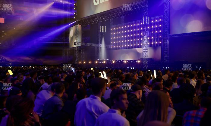 Caesars Superdome - Section Floor E Seat View