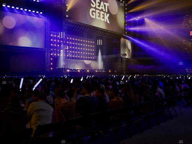 Caesars Superdome - Section Floor F Seat View
