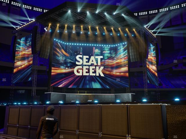 Caesars Superdome - Section Floor F Seat View