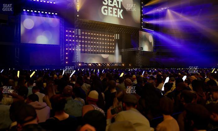 Caesars Superdome - Section Floor F Seat View