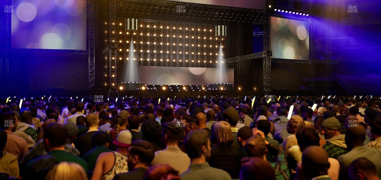 Caesars Superdome - Section Floor G Seat View