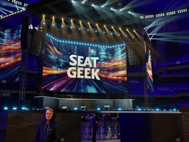 Caesars Superdome - Section Floor G Seat View