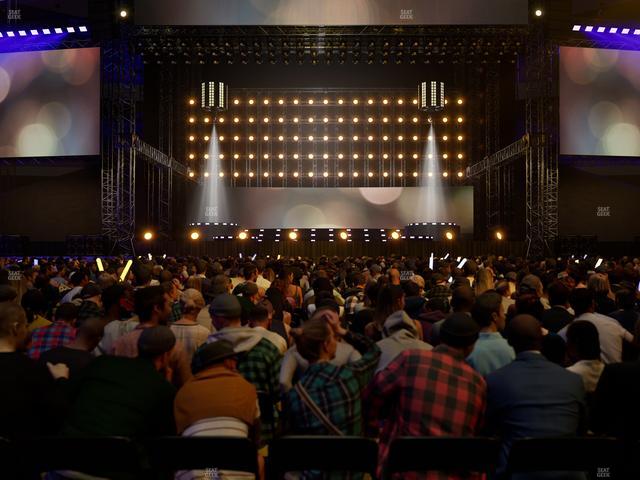 Caesars Superdome - Section Floor H Seat View