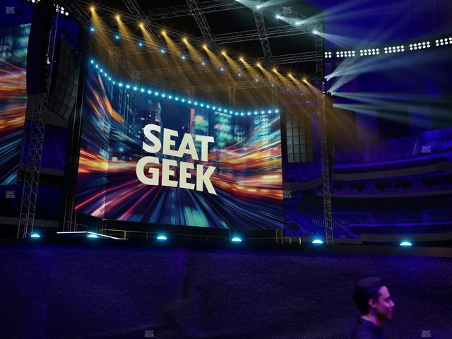 Caesars Superdome - Section Floor H Seat View