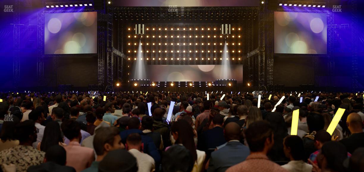 Caesars Superdome - Section Floor H Seat View