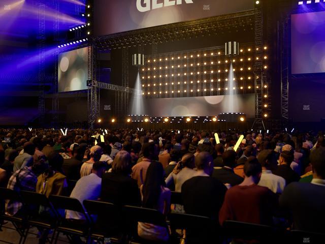 Caesars Superdome - Section Floor J Seat View