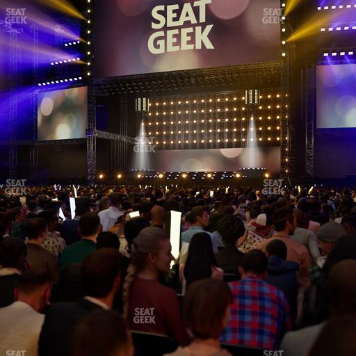 Caesars Superdome - Section Floor J Seat View