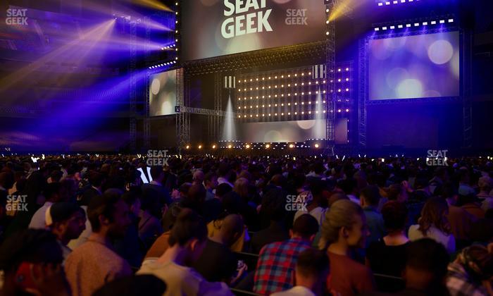 Caesars Superdome - Section Floor K Seat View