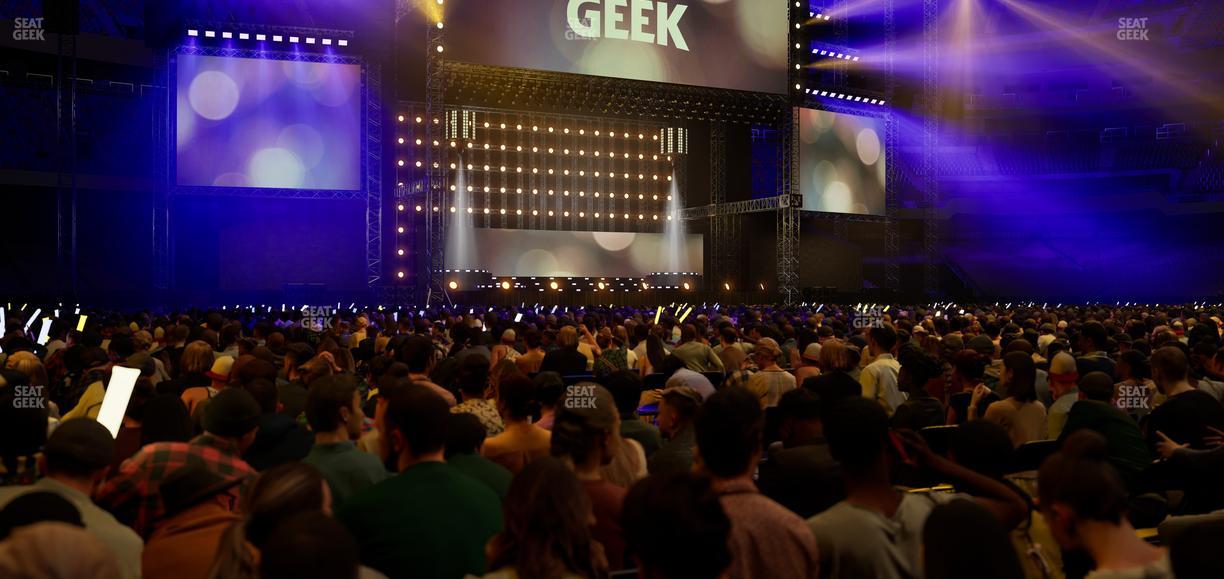 Caesars Superdome - Section Floor L Seat View