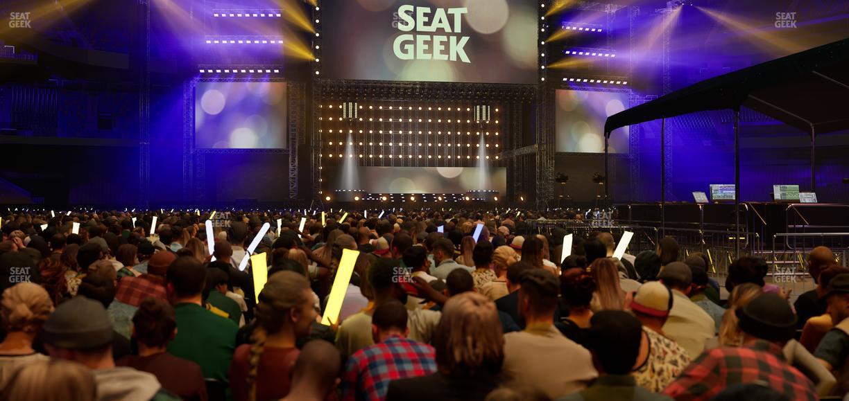 Caesars Superdome - Section Floor M Seat View