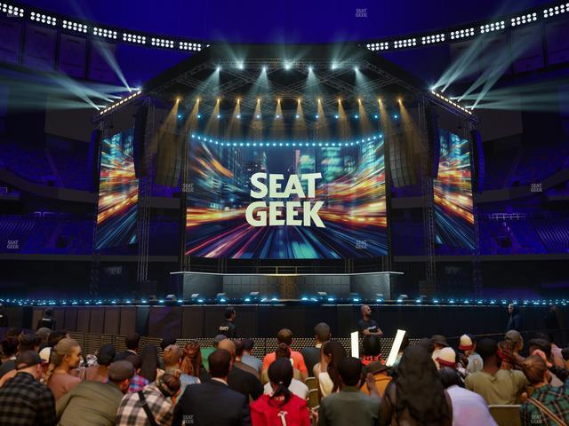 Caesars Superdome - Section Floor N Seat View