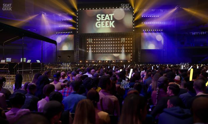 Caesars Superdome - Section Floor P Seat View