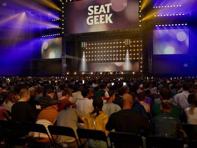 Caesars Superdome - Section Floor P Seat View