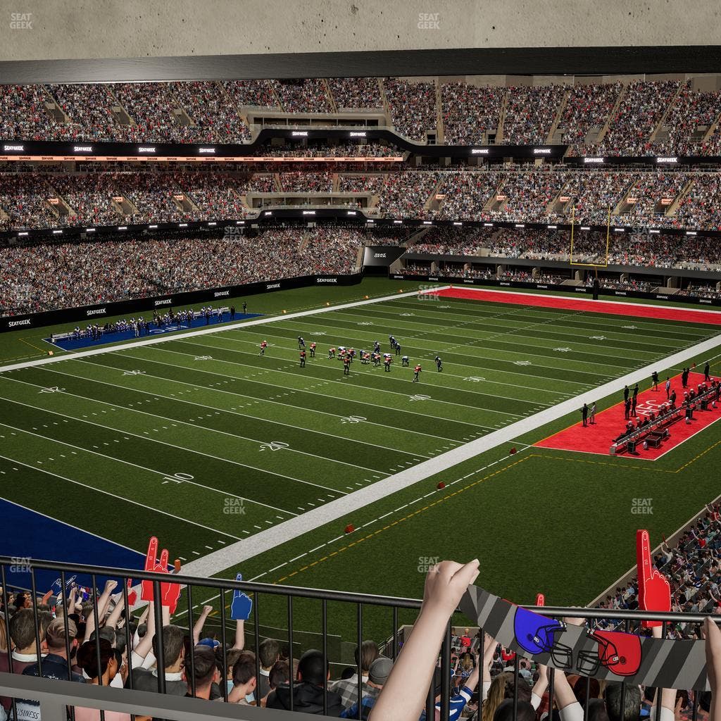 Caesars Superdome - Section Stadium Club Seat View