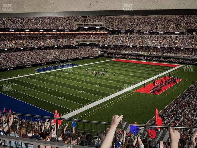 Caesars Superdome - Section Stadium Club Seat View