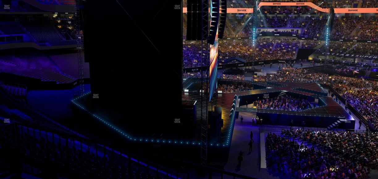 Caesars Superdome - Section Stadium Club Seat View
