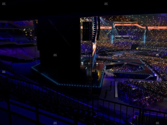 Caesars Superdome - Section Stadium Club Seat View