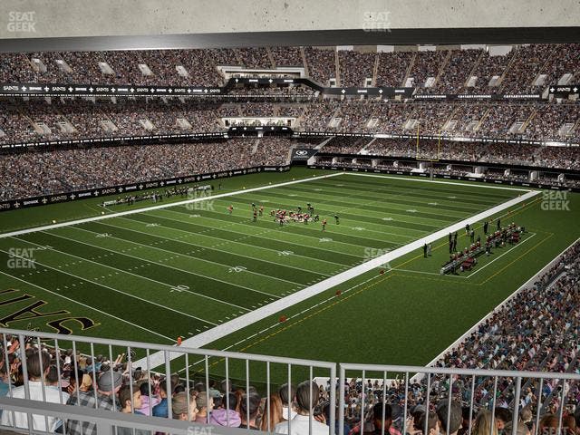 Caesars Superdome - Section Stadium Club Seat View