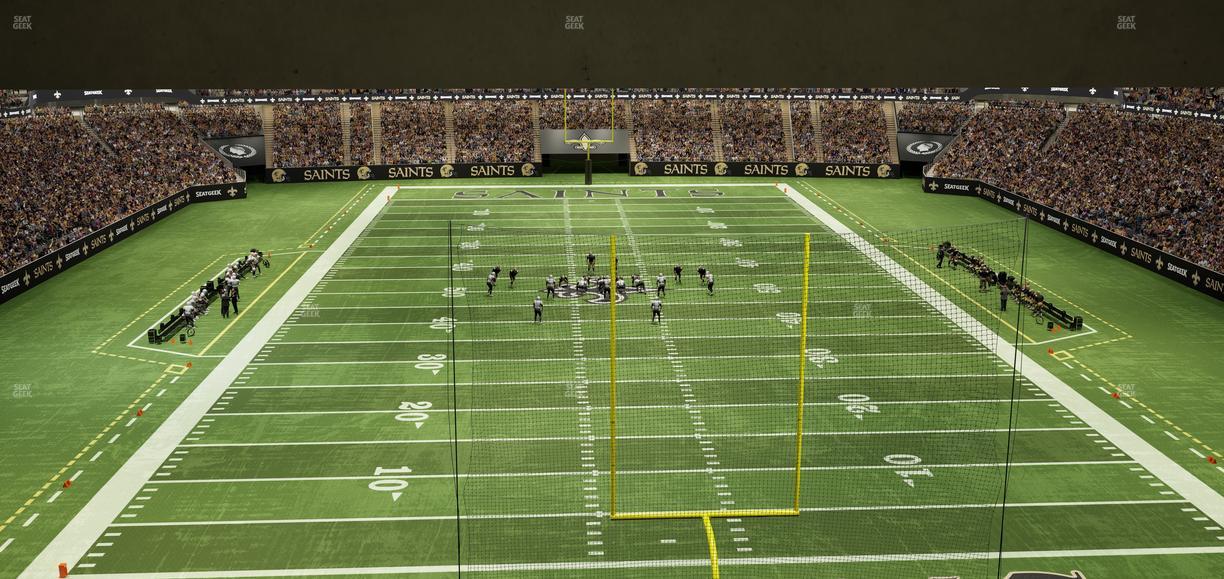 Caesars Superdome - Section Suite 301 Seat View