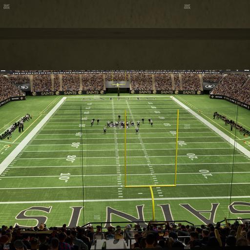 Caesars Superdome - Section Suite 301 Seat View