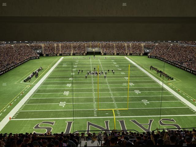 Caesars Superdome - Section Suite 301 Seat View