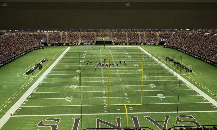 Caesars Superdome - Section Suite 301 Seat View