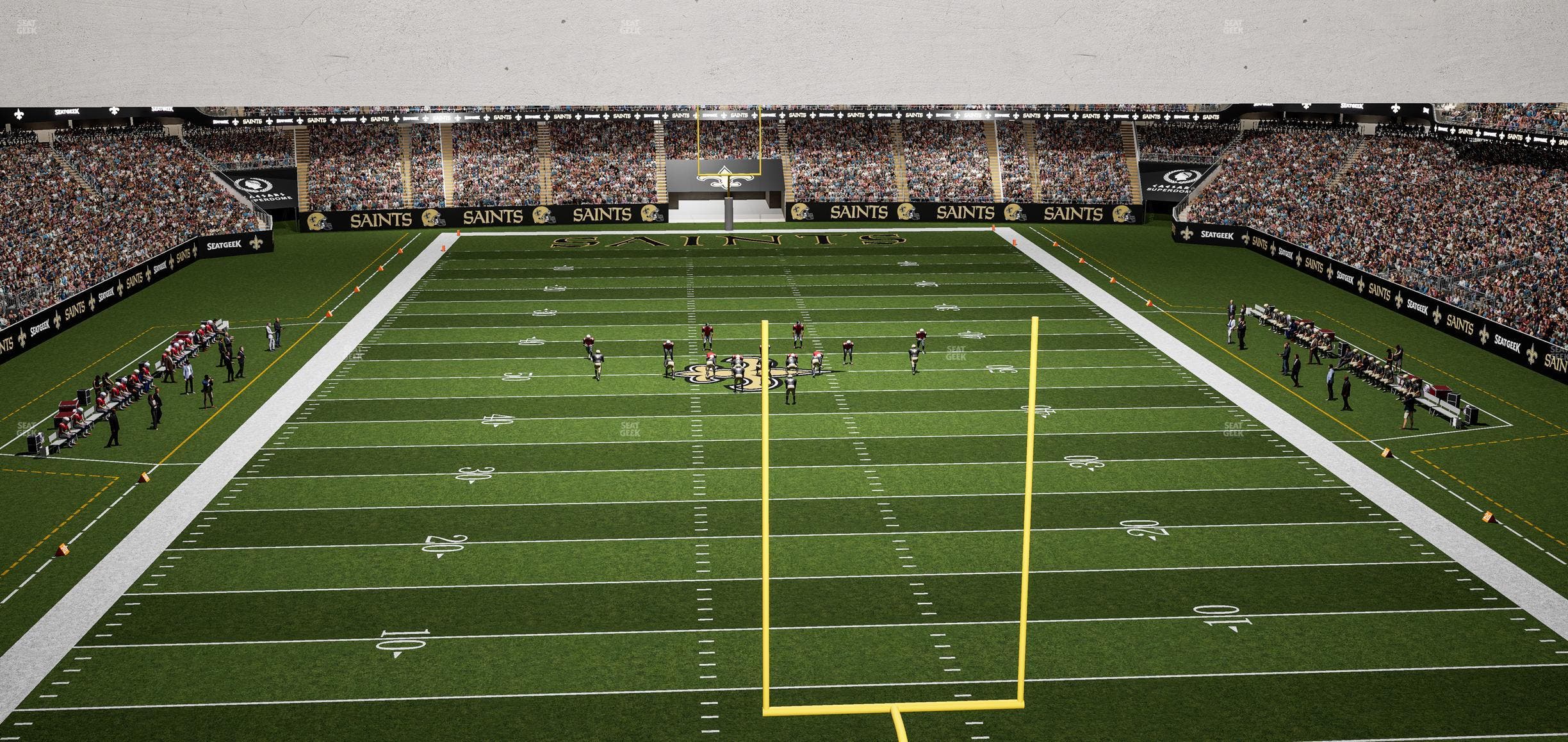 Caesars Superdome - Section Suite 301 Seat View