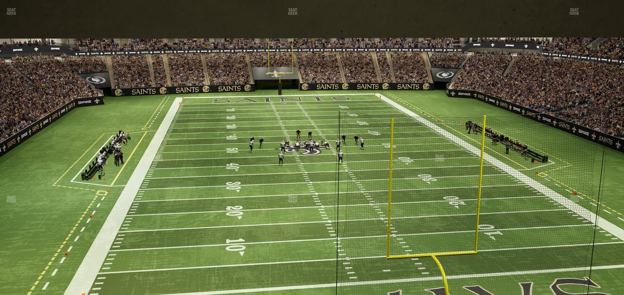 Caesars Superdome - Section Suite 302 Seat View