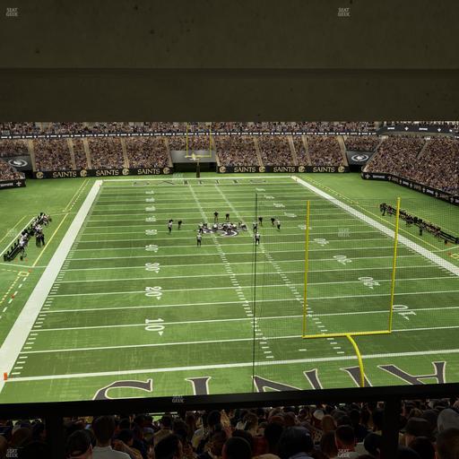 Caesars Superdome - Section Suite 302 Seat View