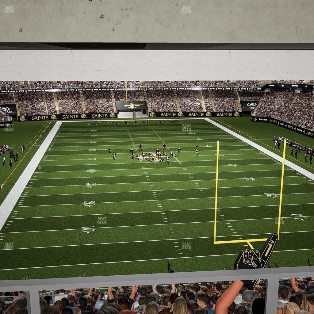 Caesars Superdome - Section Suite 302 Seat View