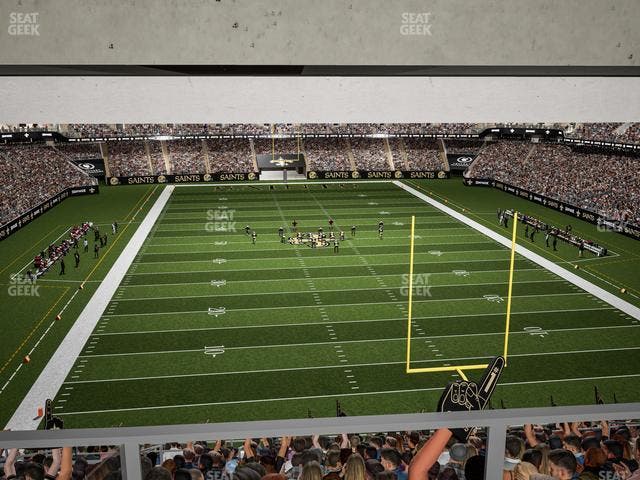 Caesars Superdome - Section Suite 302 Seat View