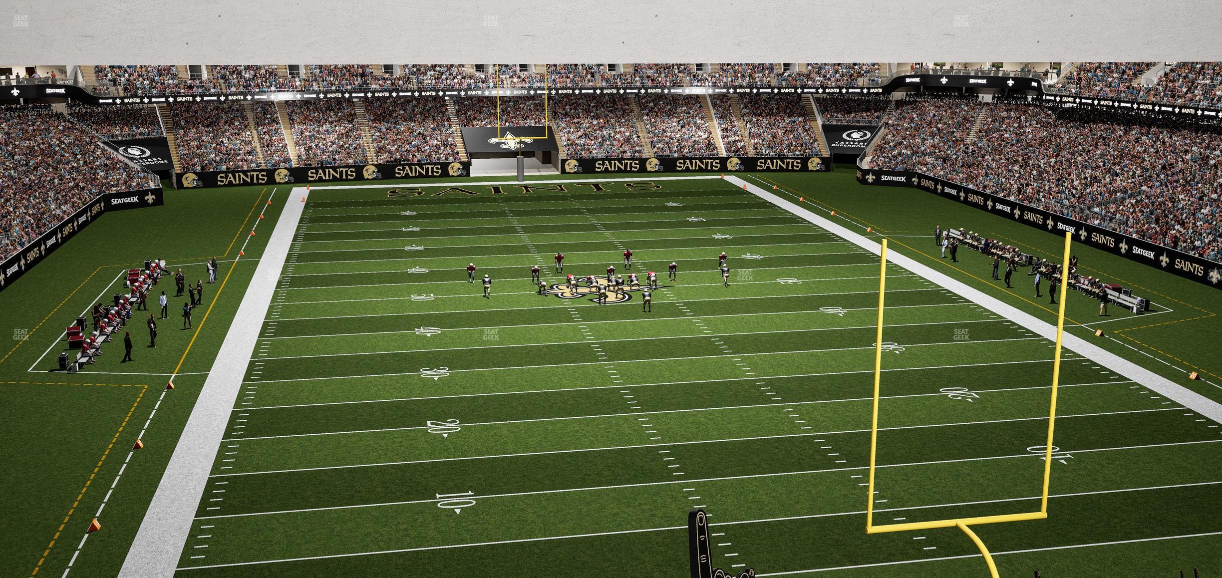 Caesars Superdome - Section Suite 303 Seat View