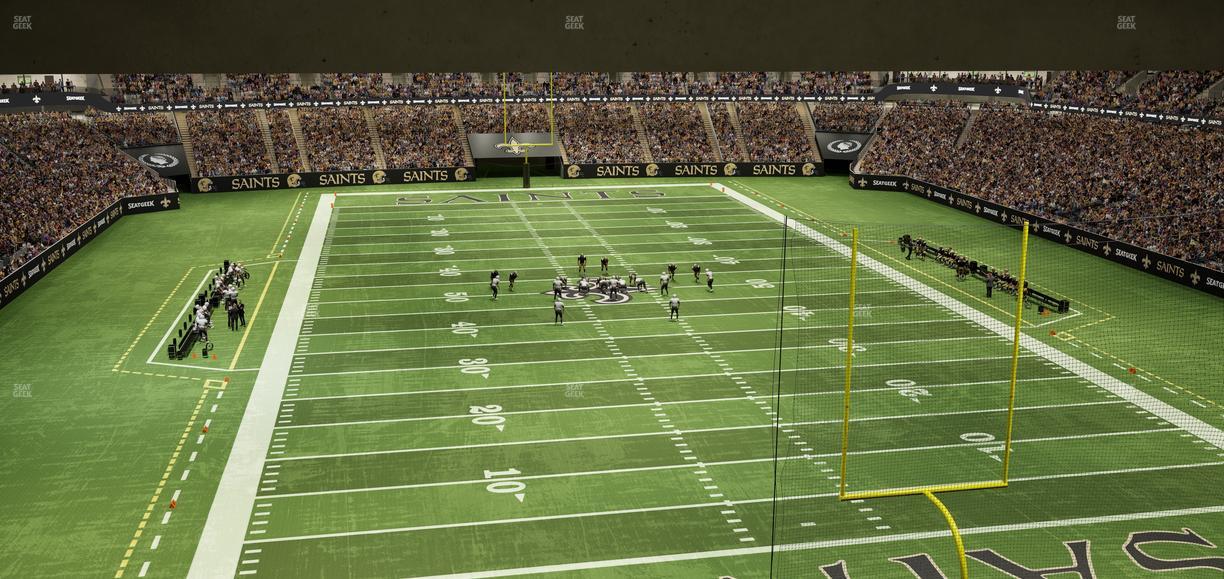 Caesars Superdome - Section Suite 303 Seat View