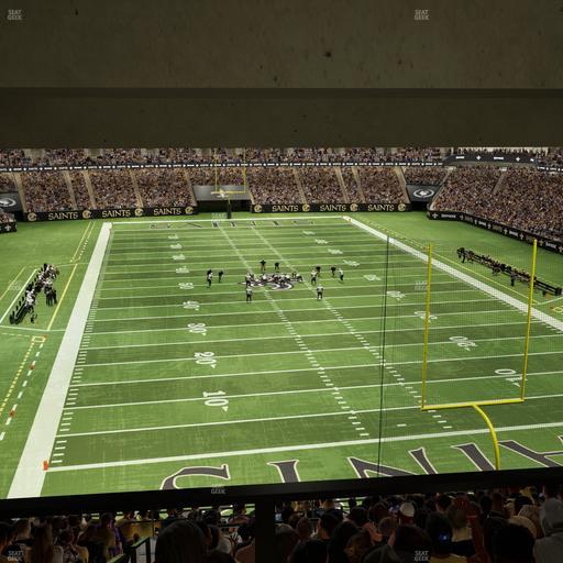 Caesars Superdome - Section Suite 303 Seat View
