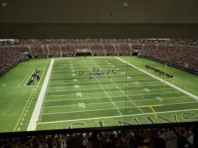 Caesars Superdome - Section Suite 303 Seat View