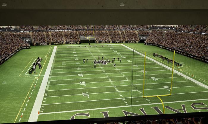 Caesars Superdome - Section Suite 303 Seat View