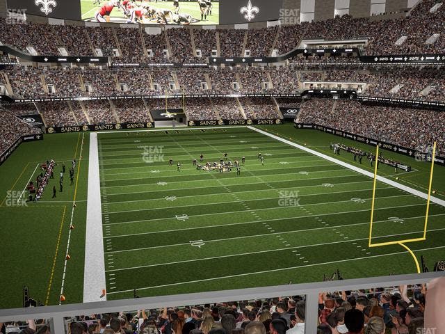 Caesars Superdome - Section Suite 304 Seat View