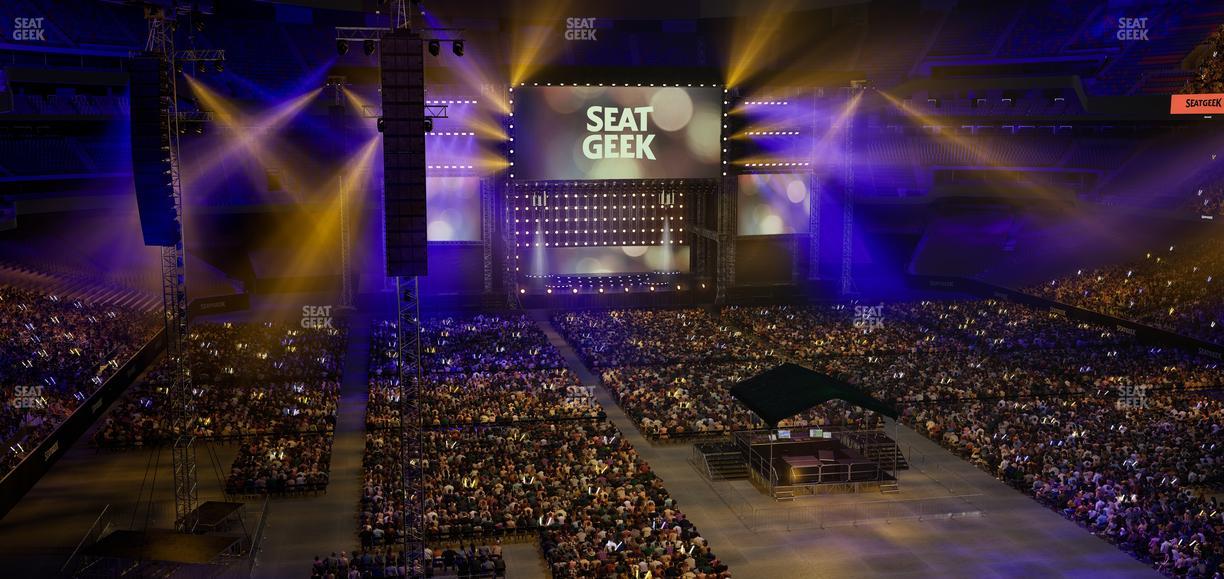 Caesars Superdome - Section Suite 304 Seat View