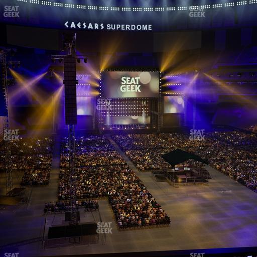 Caesars Superdome - Section Suite 304 Seat View