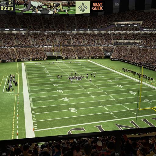 Caesars Superdome - Section Suite 304 Seat View