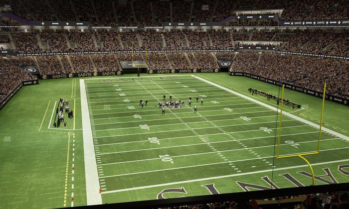 Caesars Superdome - Section Suite 304 Seat View
