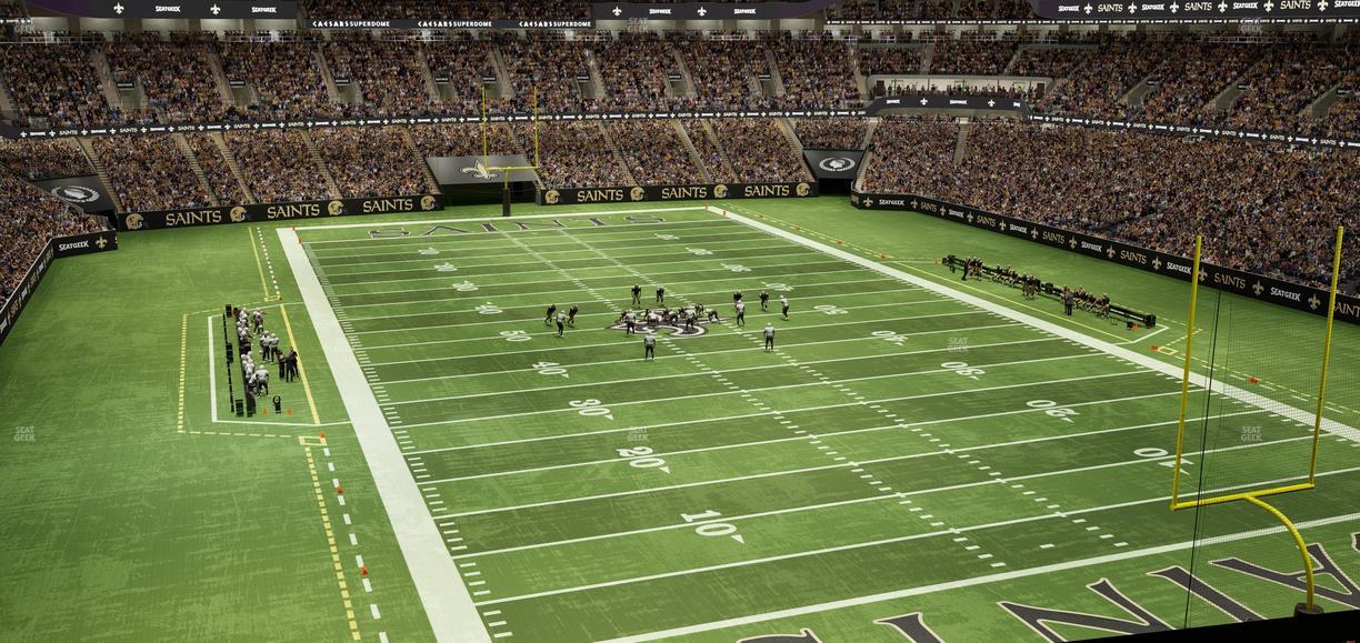Caesars Superdome - Section Suite 305 Seat View