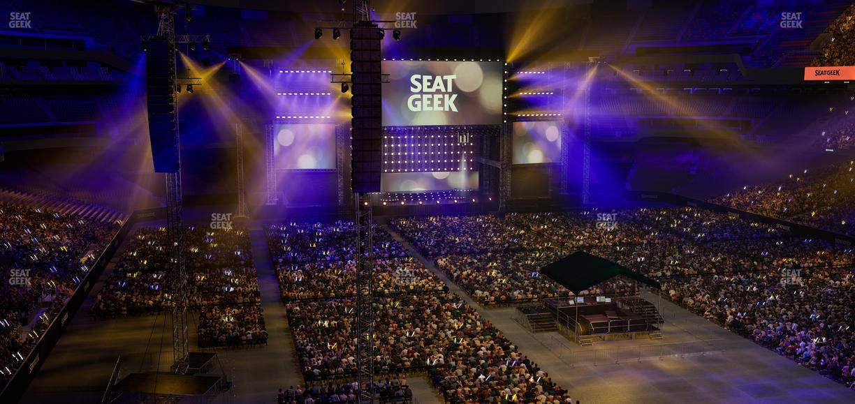 Caesars Superdome - Section Suite 305 Seat View